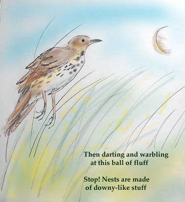 Skylarking Poem continues with illustration 24 kjpeg