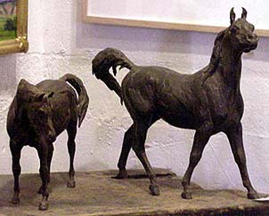 horse bronzes view 2