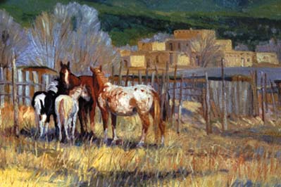 Pueblo Horses