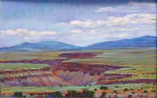 Rio Grande Gorge Painting