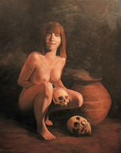 Anasazi cannibal woman