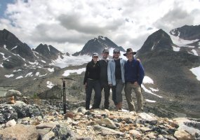 Akilah, Andy, Kiernan, Jack at head of Eremite