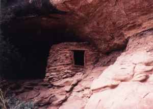 Stone Granary on ledge