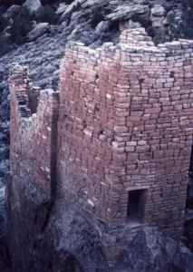 Tower on a boulder