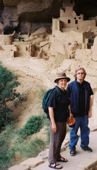 Deb ans Niels at Mesa Verde