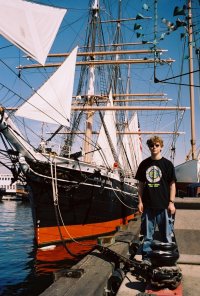 Niels in San DIego Harbor