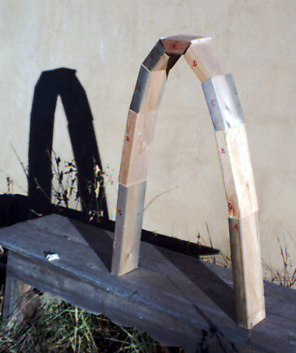 free-standing arch