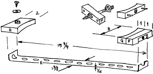 drawing of the clamp