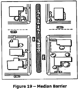 median barrier