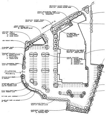 plan of the site